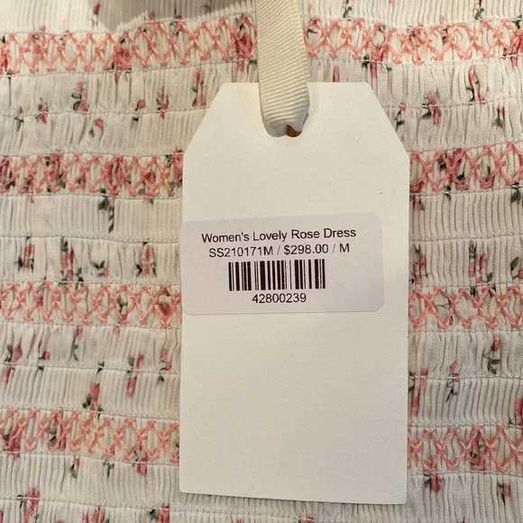 Dondolo + Gunner & Lux Lovely Rose Dress NWT 3 collars Size M - Picture 9 of 9